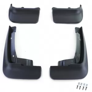 Mud flap set front and rear black for VW Bus T5 T5.1 T6 T6.1 from 03