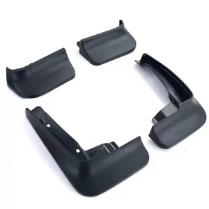 Mud flap set front and rear black for VW Bus T5 T5.1 T6 T6.1 from 03