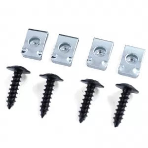 Mud flap set front and rear black for VW Bus T5 T5.1 T6 T6.1 from 03