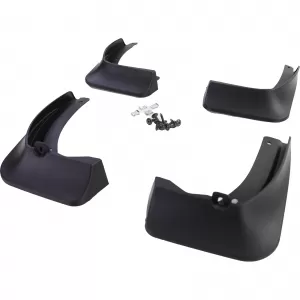 Mud flap set front and rear black for VW Arteon 3H from 2017