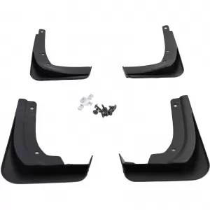 Mud flap set front and rear black for VW Arteon 3H from 2017