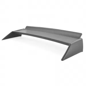 Spoiler posteriore ala Evo Sport realizzato in ABS primerizzato adatto per BMW Serie 3 E30 82-93-image-6200657