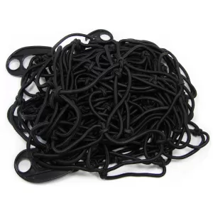Luggage partition trunk net elastic with 10 hooks black 120x150cm universal