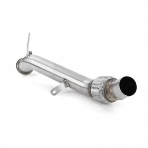 Tubo di sostituzione downpipe in acciaio inox Motorsport adatto per BMW E81 E82 E87 E88 Diesel-image-6200770