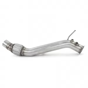 Tubo di sostituzione downpipe in acciaio inox Motorsport adatto per BMW E81 E82 E87 E88 Diesel-image-6200771