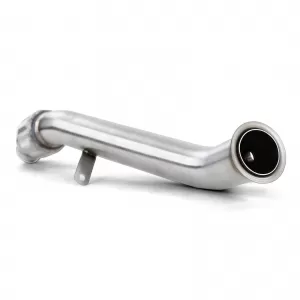Tubo di sostituzione downpipe in acciaio inox Motorsport adatto per BMW E81 E82 E87 E88 Diesel-image-6200773