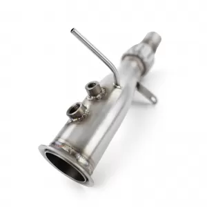 Tubo di sostituzione downpipe in acciaio inox Motorsport adatto per BMW E81 E82 E87 E88 Diesel-image-6200774