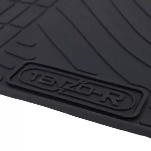Car Rubber Floor Mats Black Premium Set for 5 Series BMW F10 Sedan F11 Touring