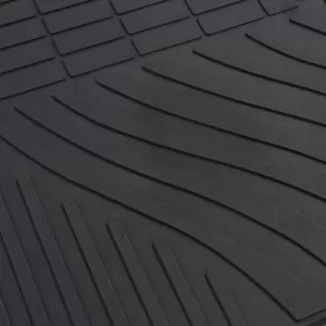 Car Rubber Floor Mats Black Premium Set for Mercedes E-Class W211 S211 02-09