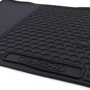 Car Rubber Floor Mats Black Premium Set for Mitsubishi Pajero 4 2007-2022