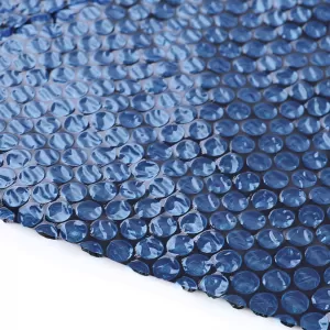 366cm pool solar cover pool heater solar film cover round 115µm blue black