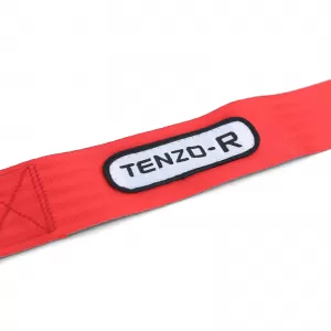 Tenzo-R Sport Harness Belt 4 Point Red with E Mark