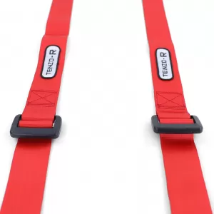 Tenzo-R Sport Harness Belt 4 Point Red with E Mark