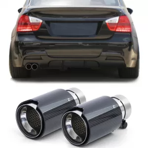 image-63-2x90mm karbon kipufogóvég abszorberrel BMW 3-as E90 E91 E92 E93 2005-2013