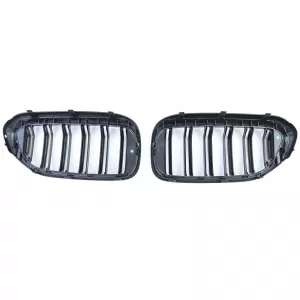Double slat kidney grille Performance gloss black for 5 Series BMW G30 G31 2017-2020