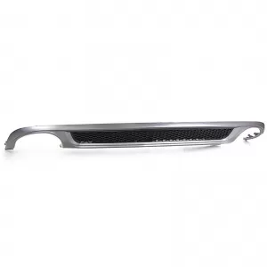 Sport rear diffuser insert with mesh for Audi A4 B8 Sedan Avant 07-11