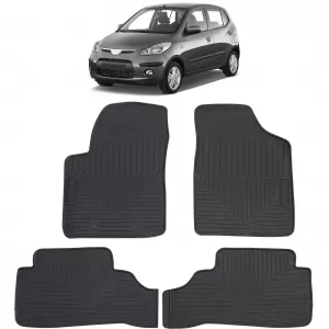 image-16-Prémium gumiszőnyeg garnitúra fekete Hyundai i10 PA 07-13