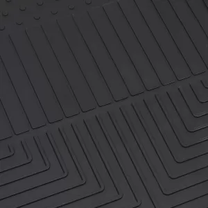 Car Rubber Floor Mats Black Premium Set for Hyundai ix35 2009-2015