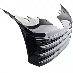 Radiator grille without emblem Gloss black suitable for VW Passat B7 2010-2015