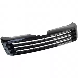 Radiator grille without emblem Gloss black suitable for VW Passat B7 2010-2015