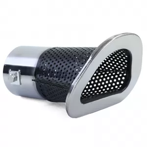 Racing stainless steel exhaust tip end pipe performance universal 92mm x 125mm