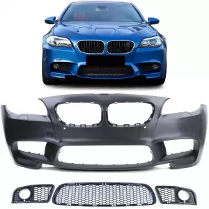 image-36-Sport első lökhárító + hűtőrács + takaróelemek BMW 5-ös F10 F11 10-13 modellhez