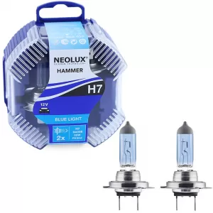 NEOLUX by Osram H7 Blue Light 55W 12V Halogen Bulb Xenon Look 2 pieces