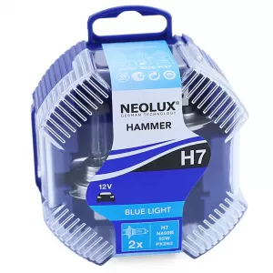 NEOLUX by Osram H7 Blue Light 55W 12V Halogen Bulb Xenon Look 2 pieces