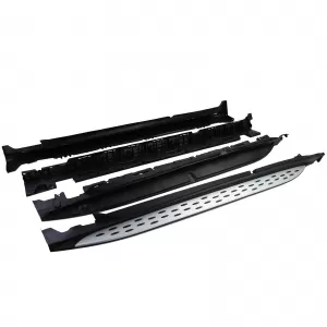 Pedane in alluminio con protezione laterale stile OE con ABE !! adatte per Mercedes GLC X253 15-22-image-6201212