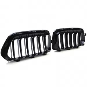 Sport double-slat performance kidney grille gloss suitable for BMW X2 F39 from 18