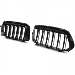 Sport double-slat performance kidney grille gloss suitable for BMW X2 F39 from 18