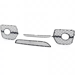 Grille bumper fog light trim set suitable for BMW X6 E71 06-14