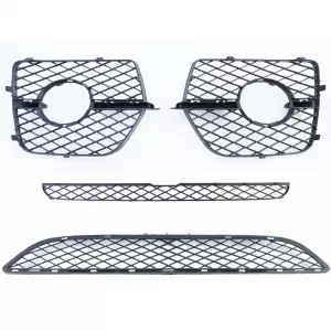 Grille bumper fog light trim set suitable for BMW X6 E71 06-14