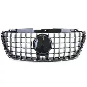 Griglia sportiva nera lucida cromo adatta per Mercedes Sprinter W907 910 dal 18-image-6201304