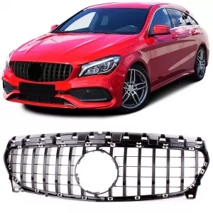 Sport grille black gloss for Mercedes CLA X117 Shooting Brake 15-19