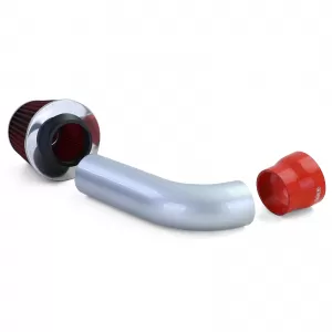 Kit de admisie cu filtru de aer sport roșu, potrivit pentru BMW Seria 5 E39 525i 528i 530i-image-6201389