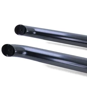 Side pipes sills stainless steel black gloss for VW T5 T6 T6.1 short wheelbase