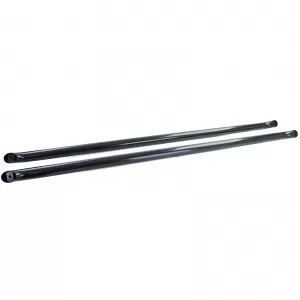 Side pipes sills stainless steel black gloss for VW T5 T6 T6.1 short wheelbase