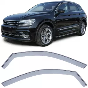 image-2-Légterelő esővédő szélvédő fekete füst színű VW Tiguan 2 AD1 16-