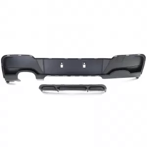 Rear diffuser Performance black matt suitable for BMW 1 Series F20 F21 120 125 11-15