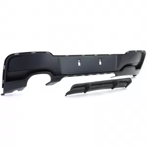 Rear diffuser Performance black matt suitable for BMW 1 Series F20 F21 120 125 11-15