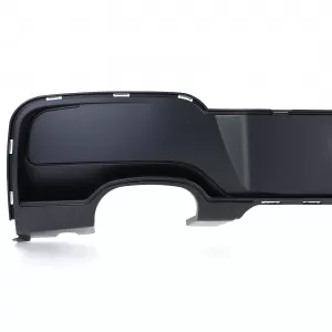 Rear diffuser Performance black matt suitable for BMW 1 Series F20 F21 120 125 11-15