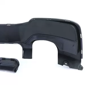 Rear diffuser Performance black matt suitable for BMW 1 Series F20 F21 120 125 11-15