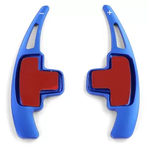 Paddle Shifter Extension Aluminum Blue for Mercedes ML W166 W251 SLK R172