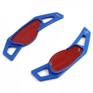 Paddle Shifter Extension Aluminum Blue for Smart ForTwo 451 Coupe Cabrio 09-19