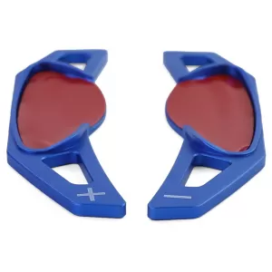 Paddle Shifter Extension Aluminum Blue for Smart ForTwo 451 Coupe Cabrio 09-19