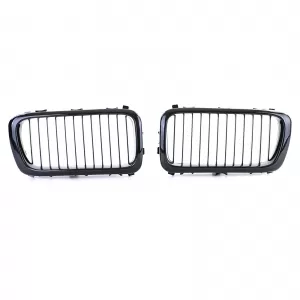 Sport front grille gloss black for 7 Series BMW E38 1994-2001