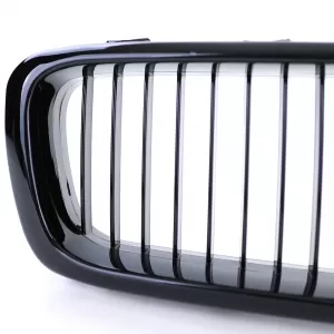 Sport front grille gloss black for 7 Series BMW E38 1994-2001