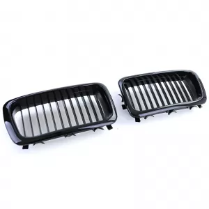 Sport front grille gloss black for 7 Series BMW E38 1994-2001