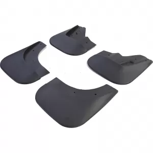 Mud flap set front and rear black for VW Jetta 3 1K2 05-10